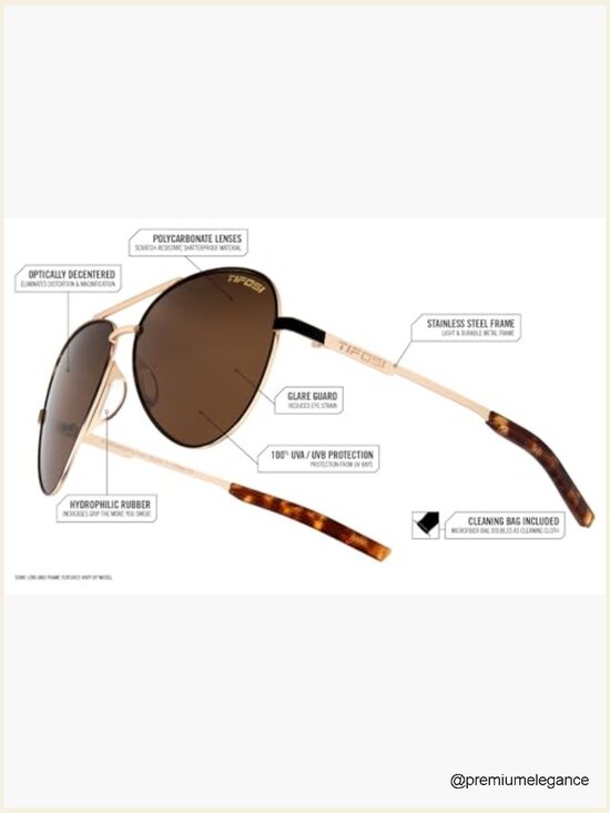 Lightweight Stainless Steel Aviator Sunglasses with UV Protection main image 5